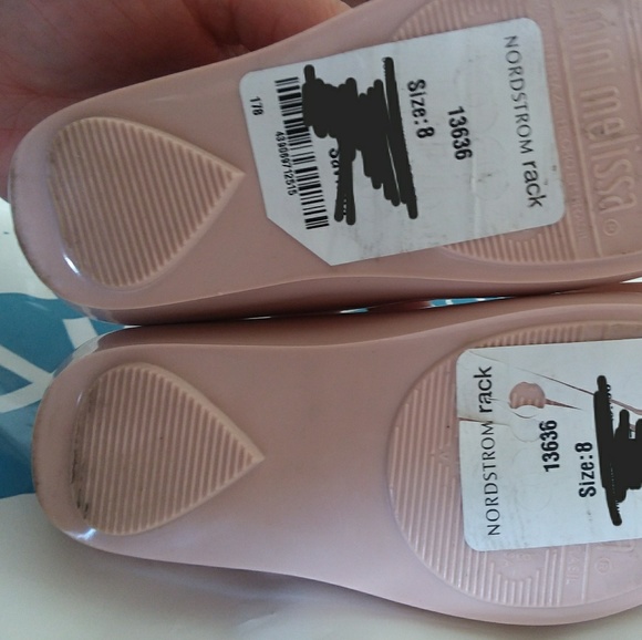 🚫🚫SOLD🚫🚫Mini Melissa pink shoes size 8 - Picture 5 of 6